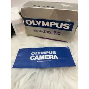 Olympus Infinity Zoom 210 Works with box